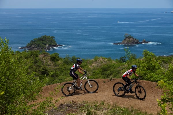 All traills at Las Catalinas are idyllic for biking, running, and hiking