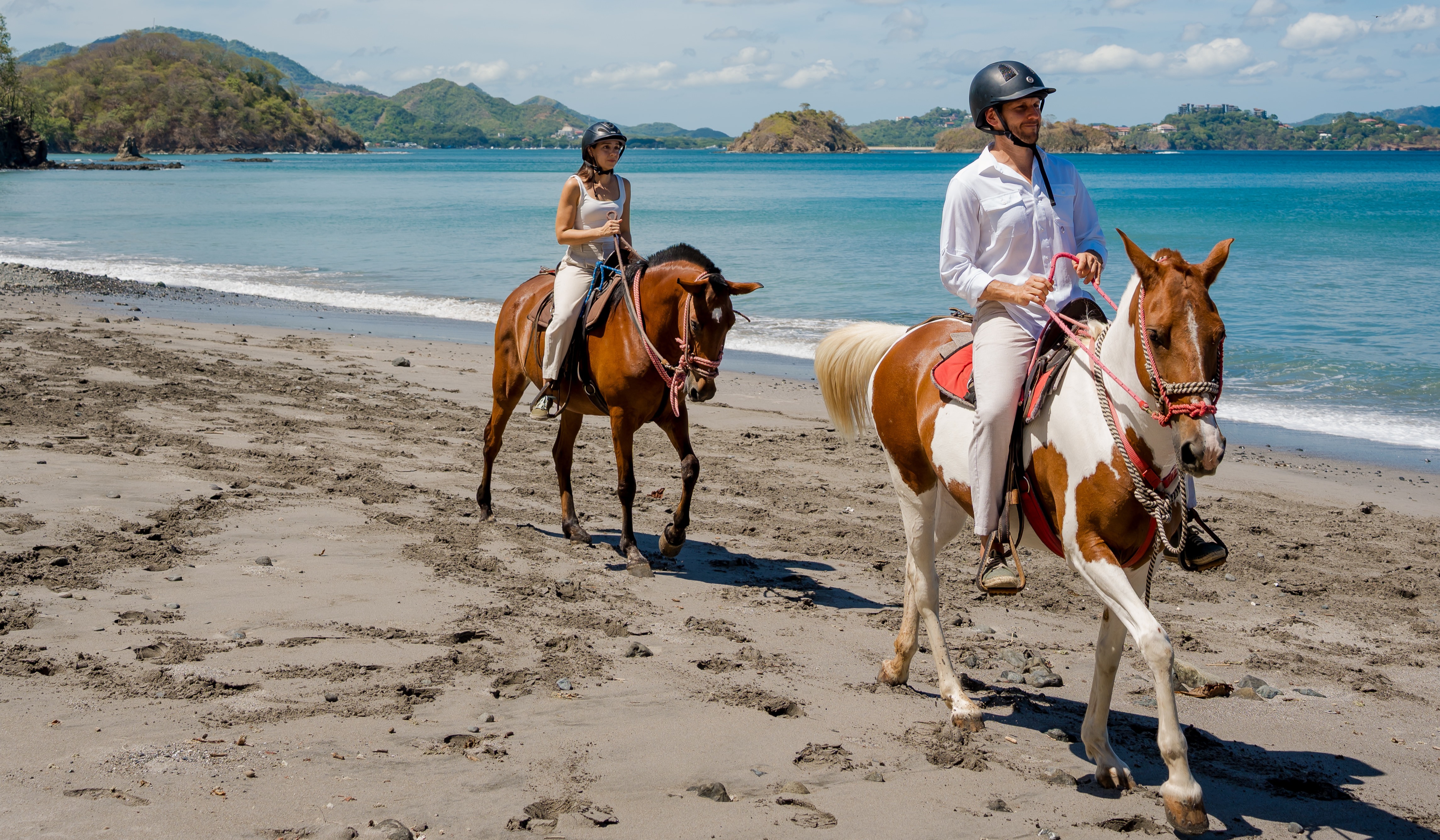 Horseback Riding to a Different View of Las Catalinas