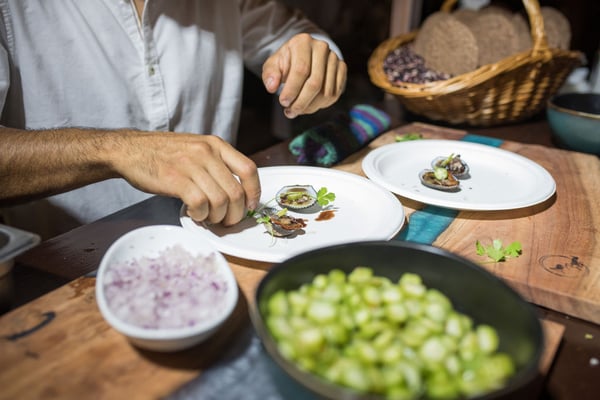 Costa Rican cuisine at Guanacaste Nights 2019